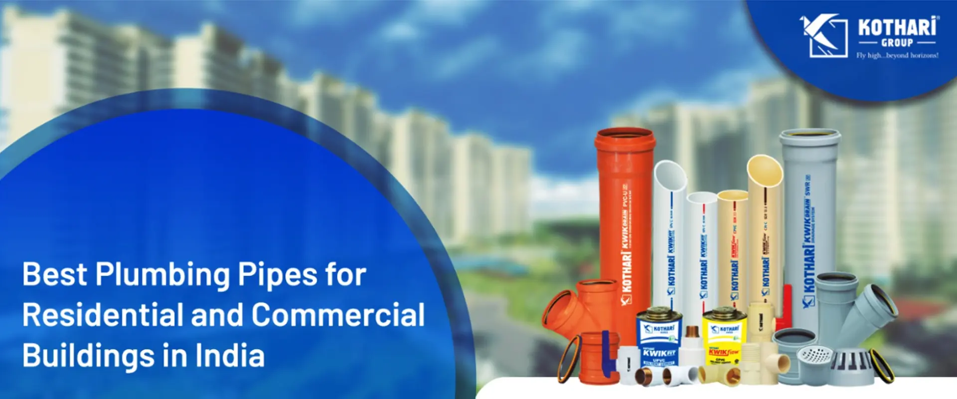 Best Plumbing Pipes for Residential and Commercial Buildings in India