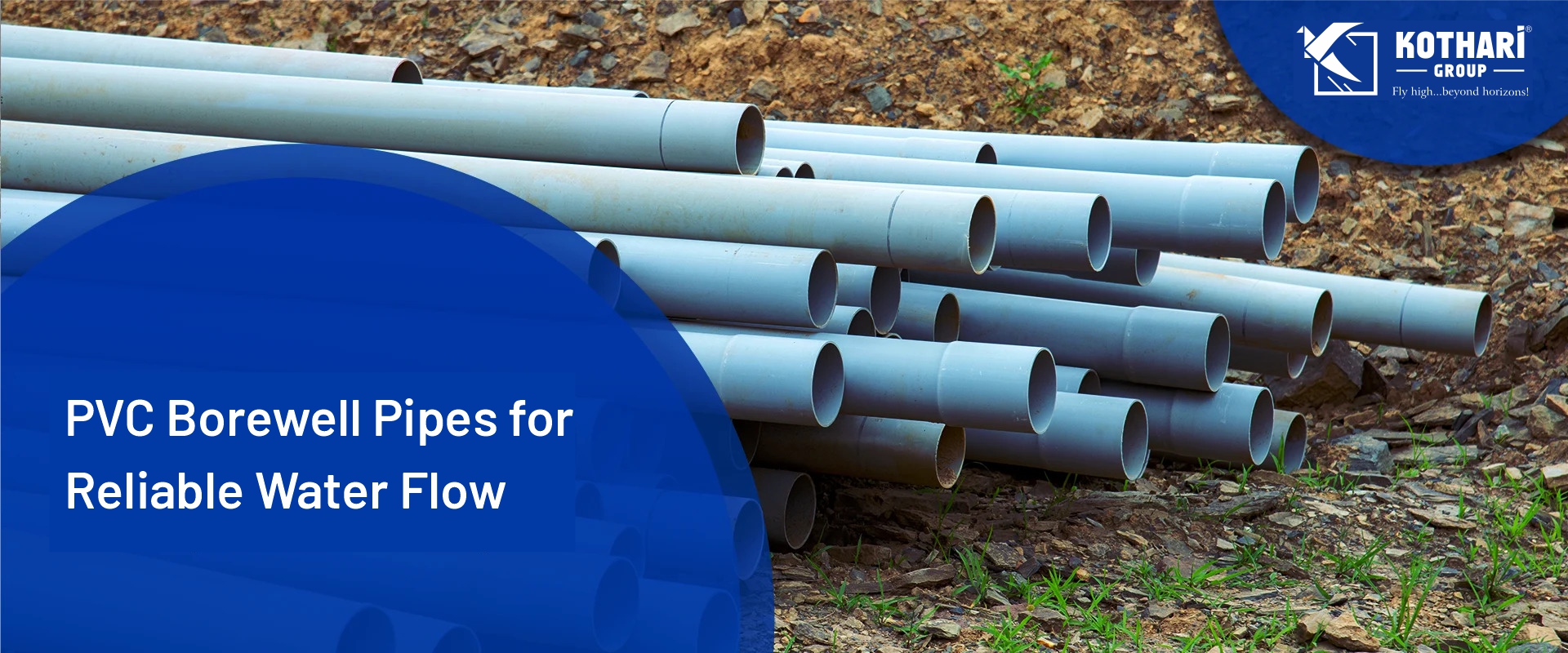 PVC Borewell Pipes for Reliable Water Flow