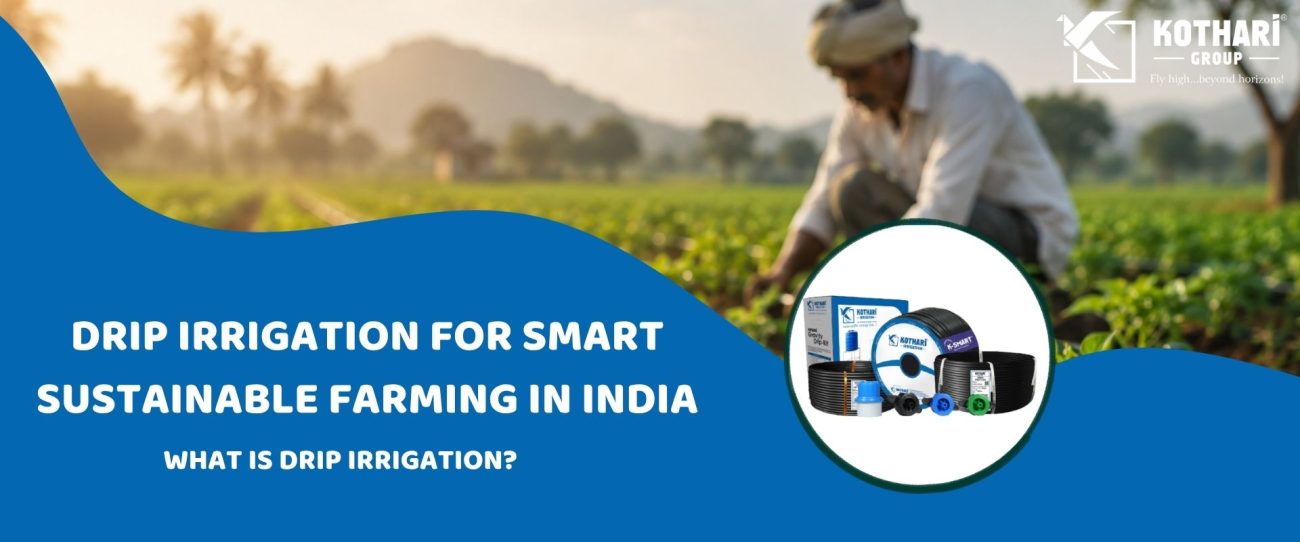 Drip Irrigation for Smart and Sustainable Farming in India