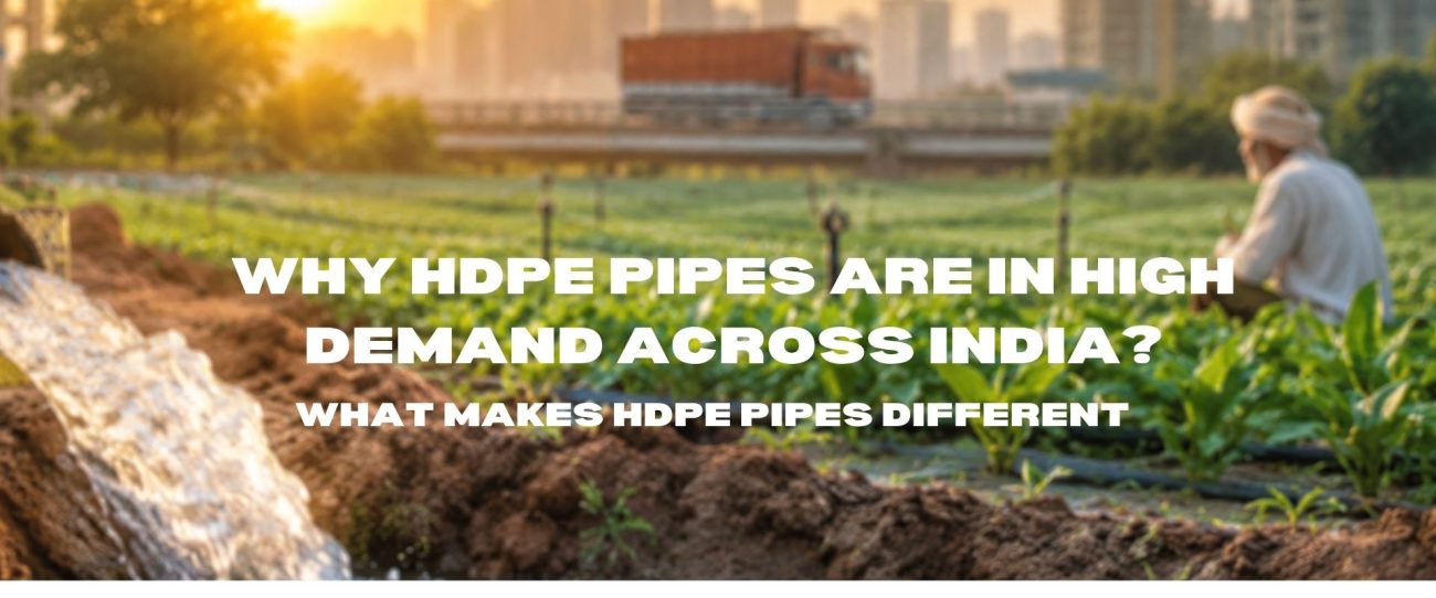 HDPE pipes demand in India